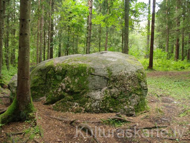 Černausku akmens. Foto J. Urtāns